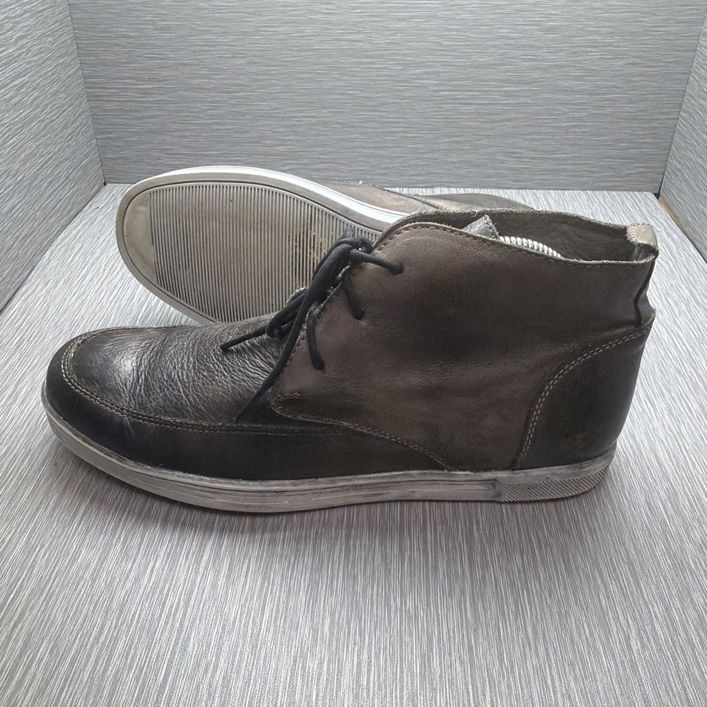 Bed Stu Leather Chukka Boots Men Brown Distressed Lace Up Casual Ankle 10